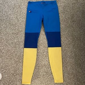 Aviator nation color block leggings